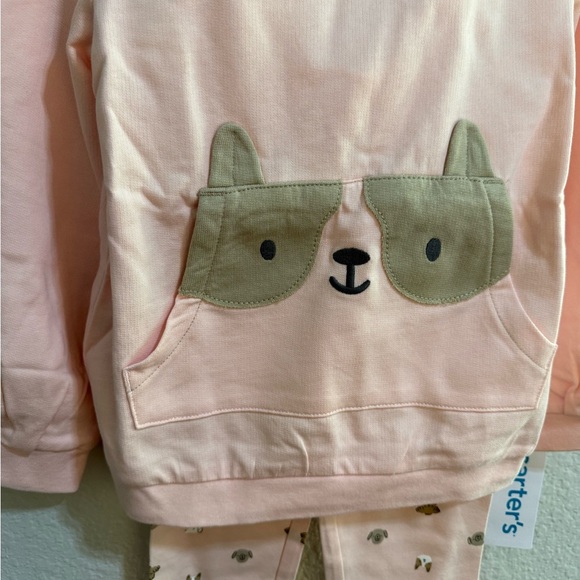 NWT Carter’s Toddler 2-Piece Dog French Terry Pullover & Legging Set SIZE 5T - Picture 6 of 8